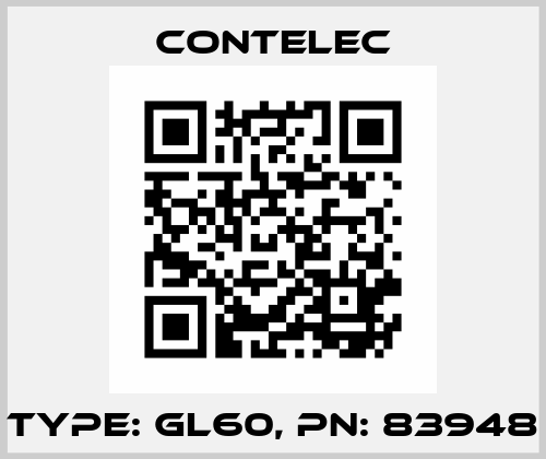 Type: GL60, PN: 83948 Contelec