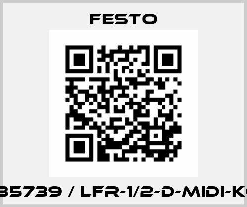 185739 / LFR-1/2-D-MIDI-KC Festo