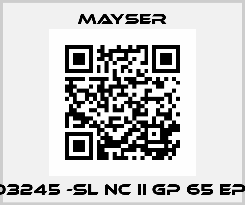 11003245 -SL NC II GP 65 EPDM Mayser