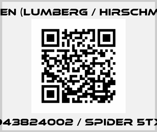 943824002 / SPIDER 5TX Belden (Lumberg / Hirschmann)