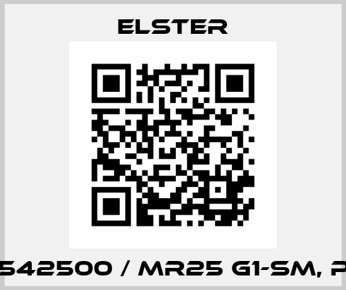 47542500 / MR25 G1-SM, PN 1 Elster