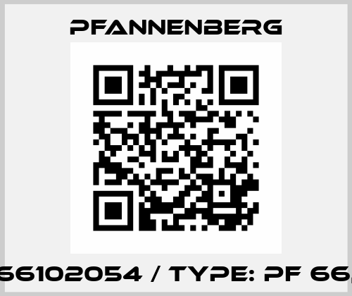 011666102054 / Type: PF 66,000 Pfannenberg