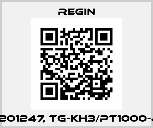 DS-201247, TG-KH3/PT1000-430 Regin