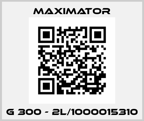 G 300 - 2L/1000015310 Maximator