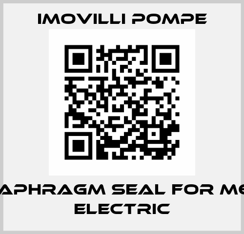 diaphragm seal FOR M60 ELECTRIC Imovilli pompe