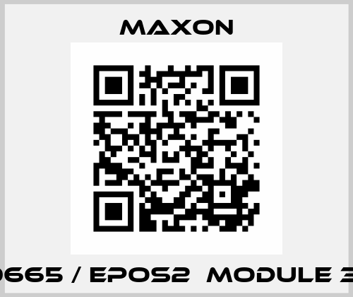360665 / EPOS2  Module 36/2 Maxon