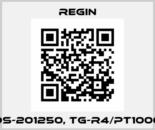 DS-201250, TG-R4/PT1000 Regin