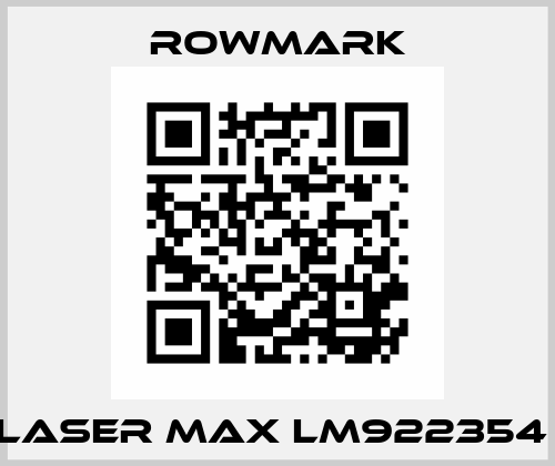 Laser max LM922354  Rowmark
