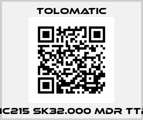BC215 SK32.000 MDR TT2 Tolomatic