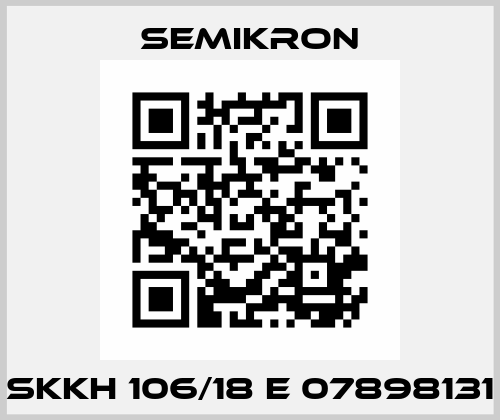 SKKH 106/18 E 07898131 Semikron