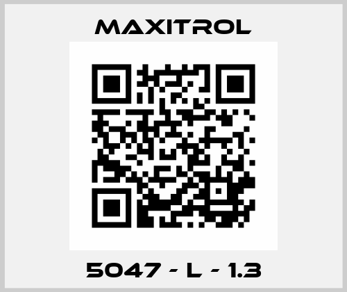 5047 - L - 1.3 Maxitrol