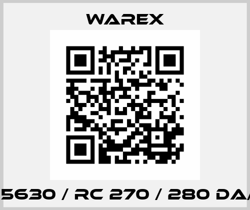 1005630 / RC 270 / 280 DA/SR Warex