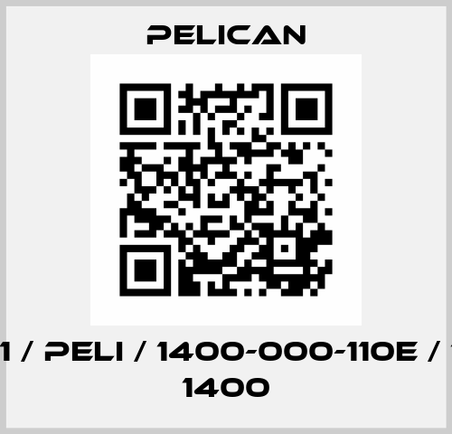 140311 / Peli / 1400-000-110E / 1.H.07 1400 Pelican