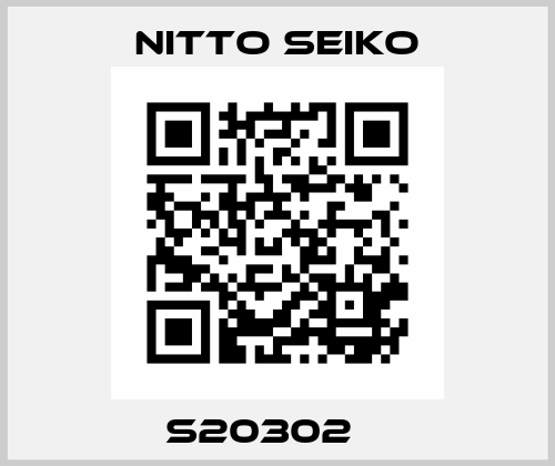  S20302    Nitto Seiko