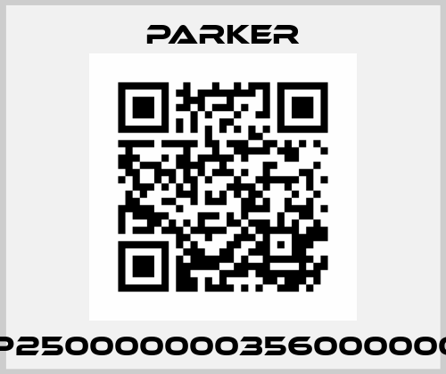 OSPP250000000356000000000 Parker