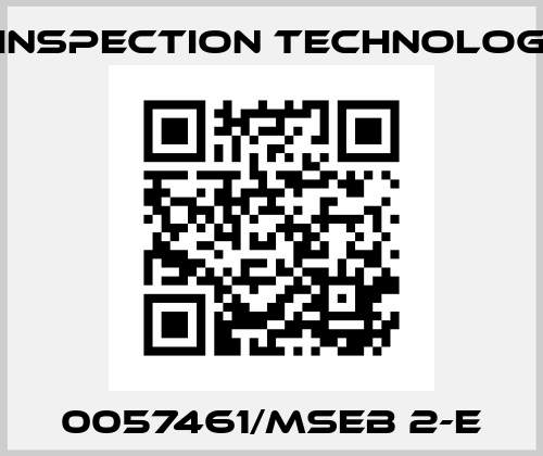 0057461/MSEB 2-E GE Inspection Technologies