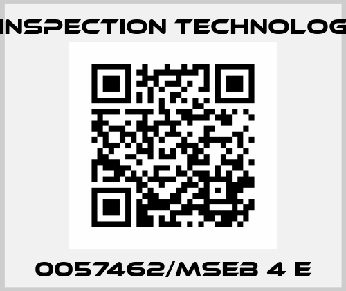 0057462/MSEB 4 E GE Inspection Technologies
