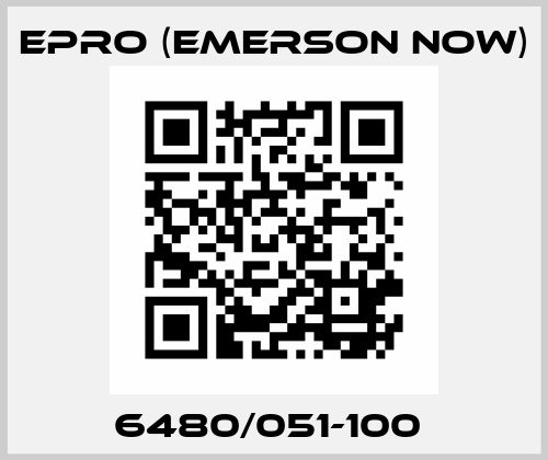 6480/051-100  Epro (Emerson now)