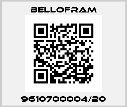 9610700004/20 Bellofram