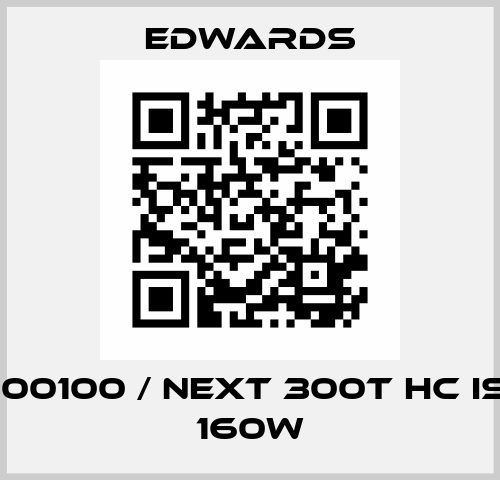 B82300100 / NEXT 300T HC ISO100 160W Edwards