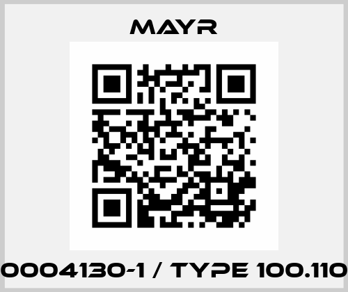 0004130-1 / Type 100.110 Mayr