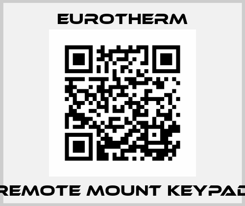 Remote Mount Keypad Eurotherm