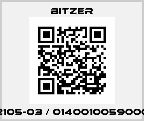 362105-03 / 014001005900002 Bitzer