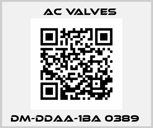 DM-DDAA-1BA 0389  МAC Valves