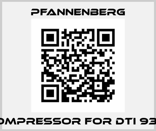 compressor for DTI 9341 Pfannenberg