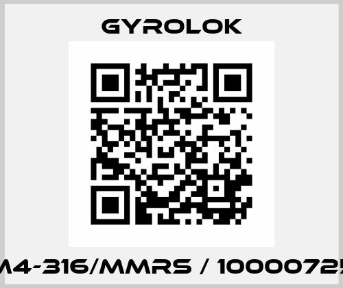 3CM4-316/MMRS / 1000072576 GYROLOK