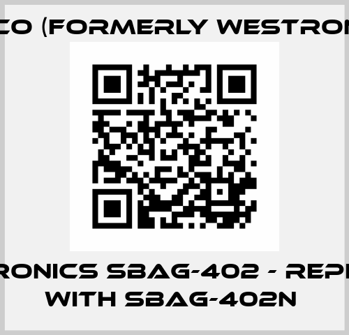 Westronics SBAG-402 - replaced with SBAG-402N  Luxco (formerly Westronics)