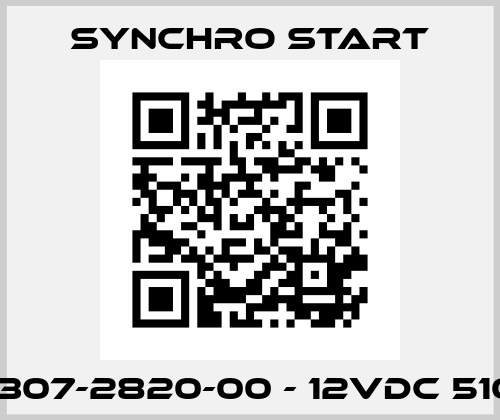 0307-2820-00 - 12Vdc 5101 Synchro Start