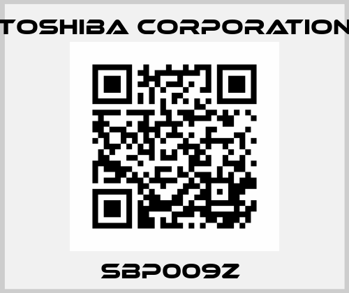 SBP009Z  TOSHIBA CORPORATION