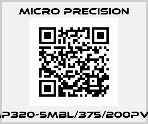 MP320-5MBL/375/200PVC MICRO PRECISION