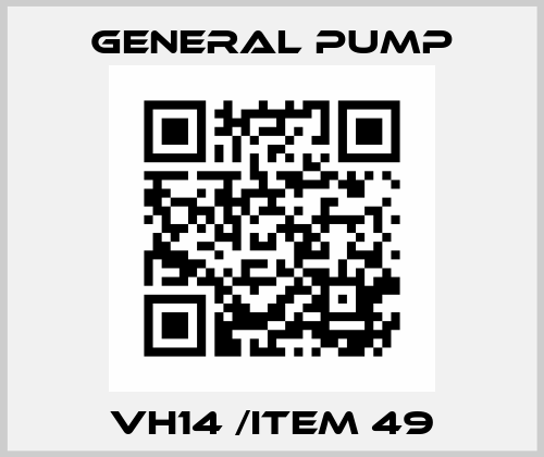 VH14 /item 49 General Pump