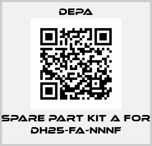 Spare part kit A for DH25-FA-NNNF Depa