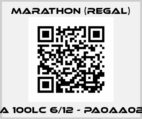 3PMA 100LC 6/12 - PA0AA02A02 Marathon (Regal)