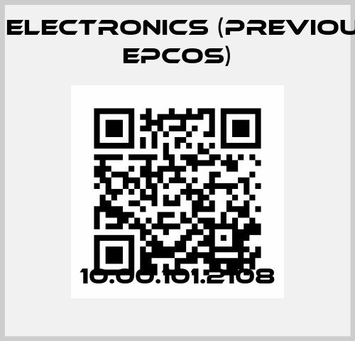 10.00.101.2108 TDK Electronics (previously EPCOS)