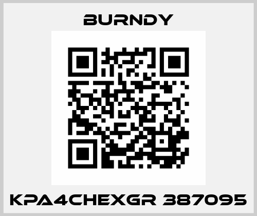 KPA4CHEXGR 387095 Burndy