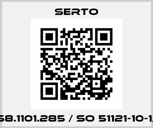 058.1101.285 / SO 51121-10-1/2 Serto