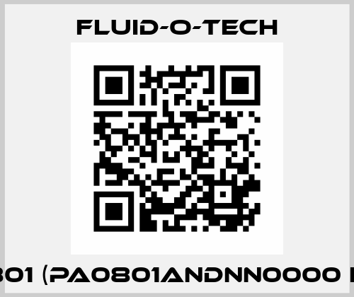 PA801 (PA0801ANDNN0000 LPL) Fluid-O-Tech