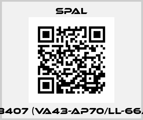 58407 (VA43-AP70/LL-66A) SPAL