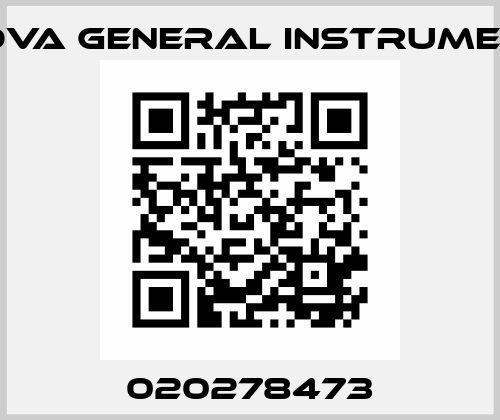 020278473 Nuova General Instruments
