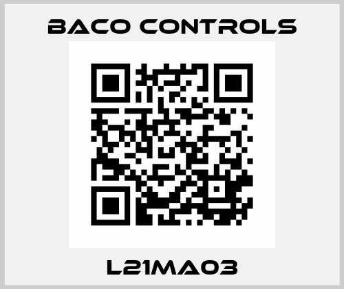 L21MA03 Baco Controls