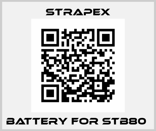 Battery for STB80  Strapex