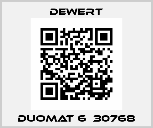 DUOMAT 6  30768 DEWERT