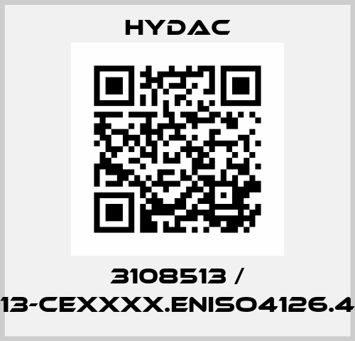 3108513 / DB4E-013-CExxxx.ENISO4126.4L.18.160 Hydac