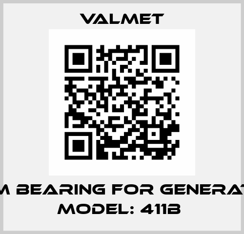 Arm Bearing for Generator Model: 411B  Valmet