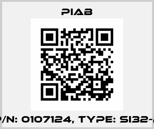P/N: 0107124, Type: Si32-2 Piab