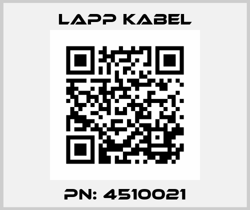 PN: 4510021 Lapp Kabel